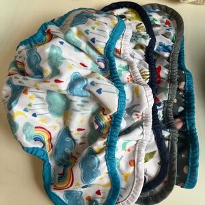 LIGHTLY USED thirsties size one duo wrap cloth diaper covers